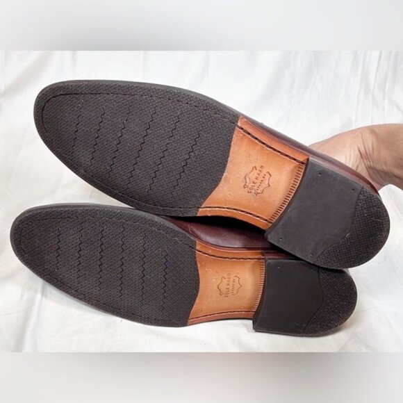 Cole Haan Mens Brown Leather Grand Oxford Lace Up Shoes~10~ - Picture 5 of 6